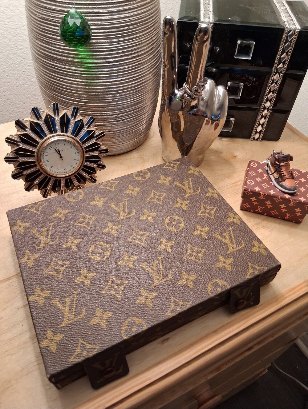Louis Vuitton Vintage Hard Jewelry Case